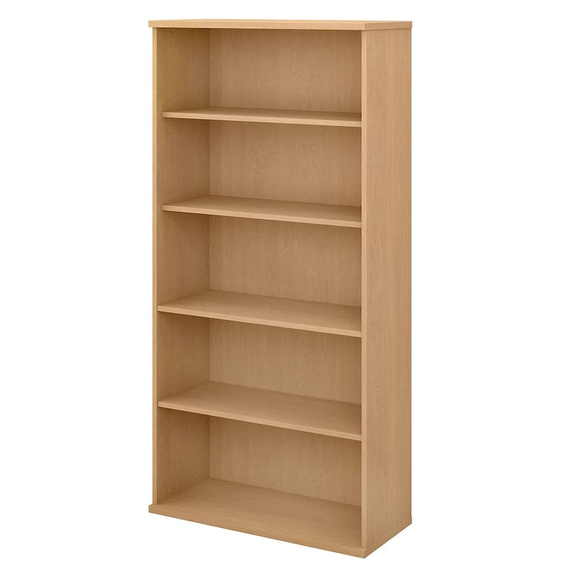 Studio C Tall 5 Shelf Bookcase Bookshelf Organizer by Bush Furniture
