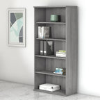 Studio C Tall 5 Shelf Bookcase Bookshelf Organizer by Bush Furniture
