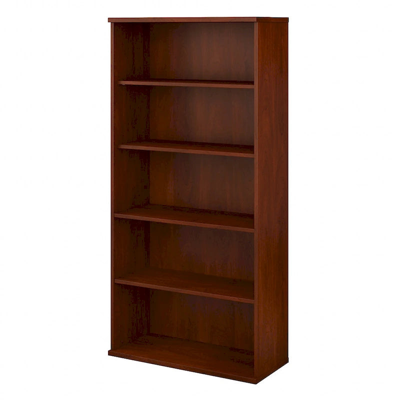 Studio C Tall 5 Shelf Bookcase Bookshelf Organizer by Bush Furniture