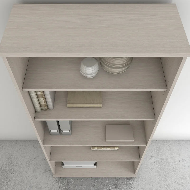 Studio C Tall 5 Shelf Bookcase Bookshelf Organizer by Bush Furniture