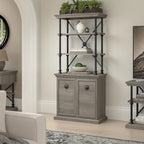 Coliseum Designer Bookcase with Doors by Bush Furniture