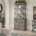 Coliseum Designer Bookcase with Doors by Bush Furniture