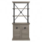 Coliseum Designer Bookcase with Doors by Bush Furniture