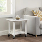 Industrial Mobile Printer Cart Holder with Lockable Wheels