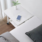 Industrial Mobile Printer Cart Holder with Lockable Wheels