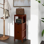 Costway Bathroom Floor Cabinet Freestanding Side Storage Organizer - See Details