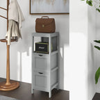 Costway Bathroom Floor Cabinet Freestanding Side Storage Organizer - See Details