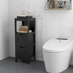 Costway Bathroom Floor Cabinet Freestanding Side Storage Organizer - See Details