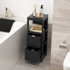 Costway Bathroom Floor Cabinet Freestanding Side Storage Organizer - See Details