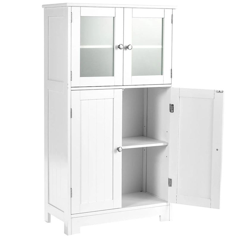 Costway Bathroom Floor Storage Cabinet Kitchen Cupboard - See Details