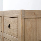 Capri Chest of Drawers Weathered Natural Pine 88x18x35H