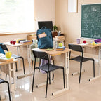 4 Pcs Self-Adhesive Under Desk Drawer for Standing Desk Office, Large - 10.04 x 7.87 x 1.65 inches