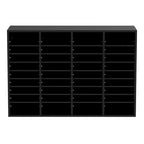 Office Mailbox Literature Organizers with 36 Compartments and Adjustable Shelves