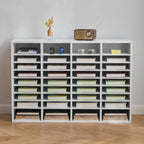 Office Mailbox Literature Organizers with 36 Compartments and Adjustable Shelves