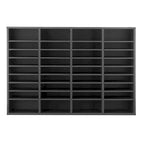 Office Mailbox Literature Organizers with 36 Compartments and Adjustable Shelves