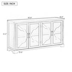 Charming Wooden Sideboard with Ample Storage and Sturdy Construction