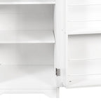 Versatile Freestanding Laundry Cabinet with Adjustable Shelves and Tilt-Out Hamper