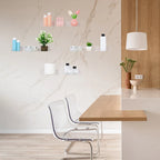 Acrylic Floating Shelves for Wall, Clear Acrylic Shelves for Bathroom Bedroom Living Room and Kitchen Room Wall Display Shelf