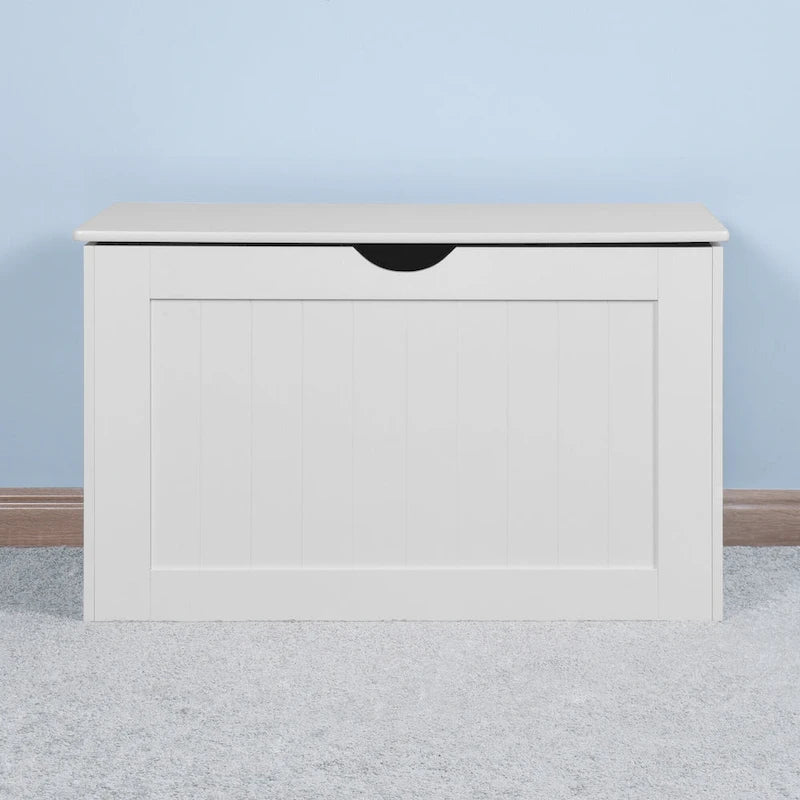 Lift Top Entryway Storage Cabinet with Safety Hinges