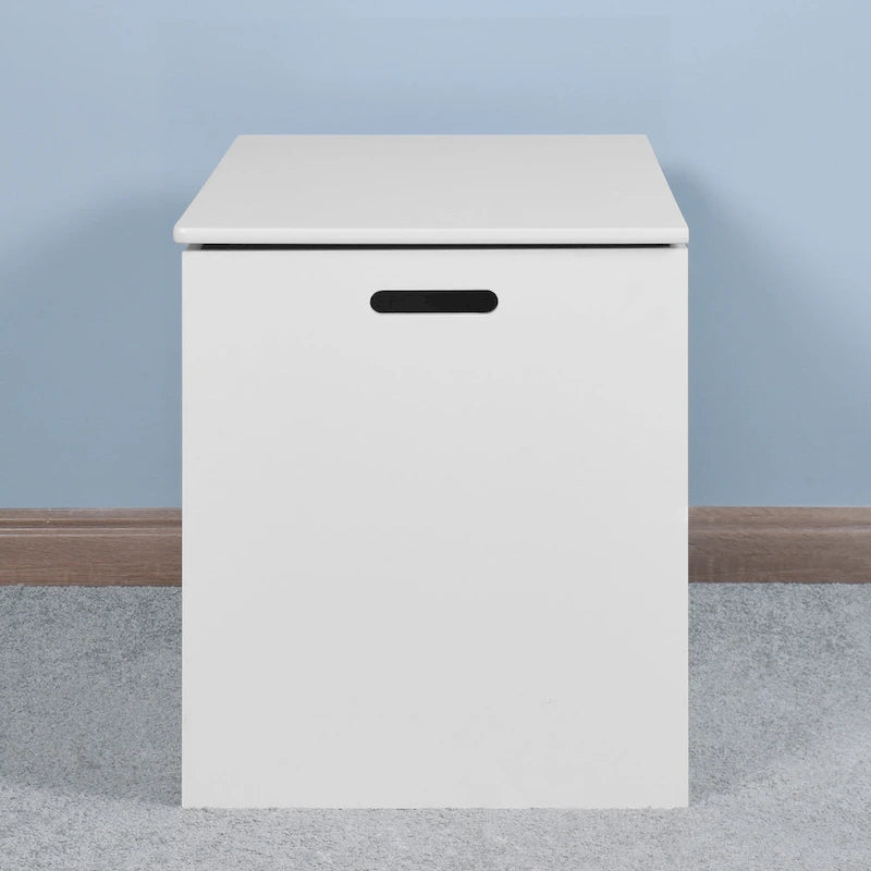 Lift Top Entryway Storage Cabinet with Safety Hinges