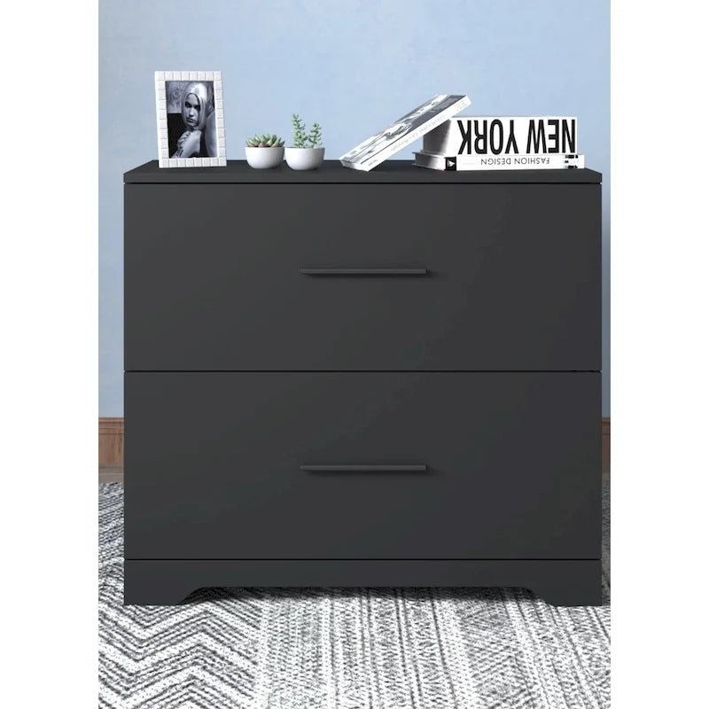 2 -Drawer Lateral Filing Cabinet,Storage Filing Cabinet for Home Office