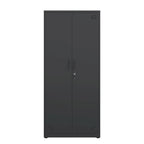 High Storage Cabinet with 2 Doors and 4 Partitions