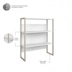 Hybrid Lateral File Cabinet with Shelves by Bush Business Furniture