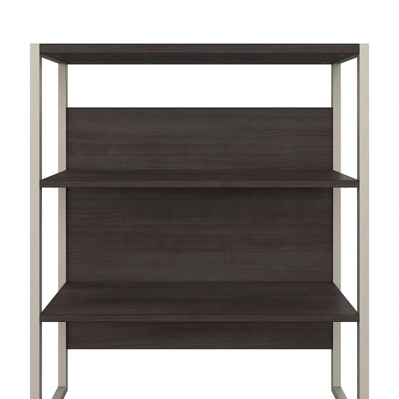 Hybrid Lateral File Cabinet with Shelves by Bush Business Furniture