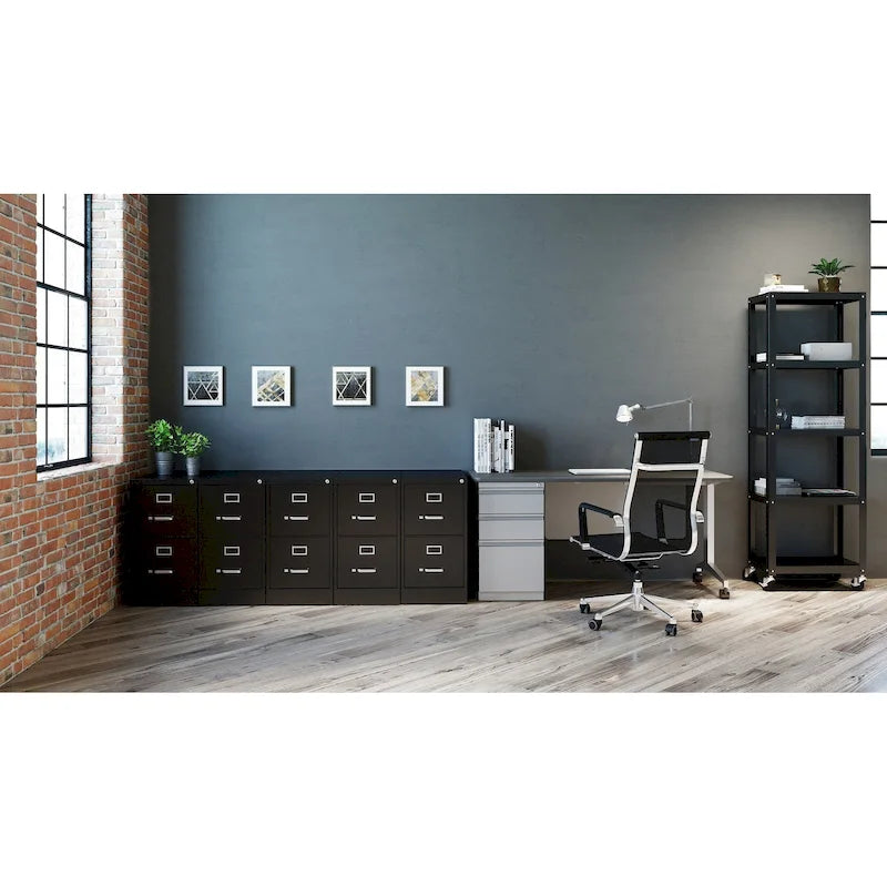 Hirsh Commercial 22Deep 2-drawer Letter Vertical File Cabinet