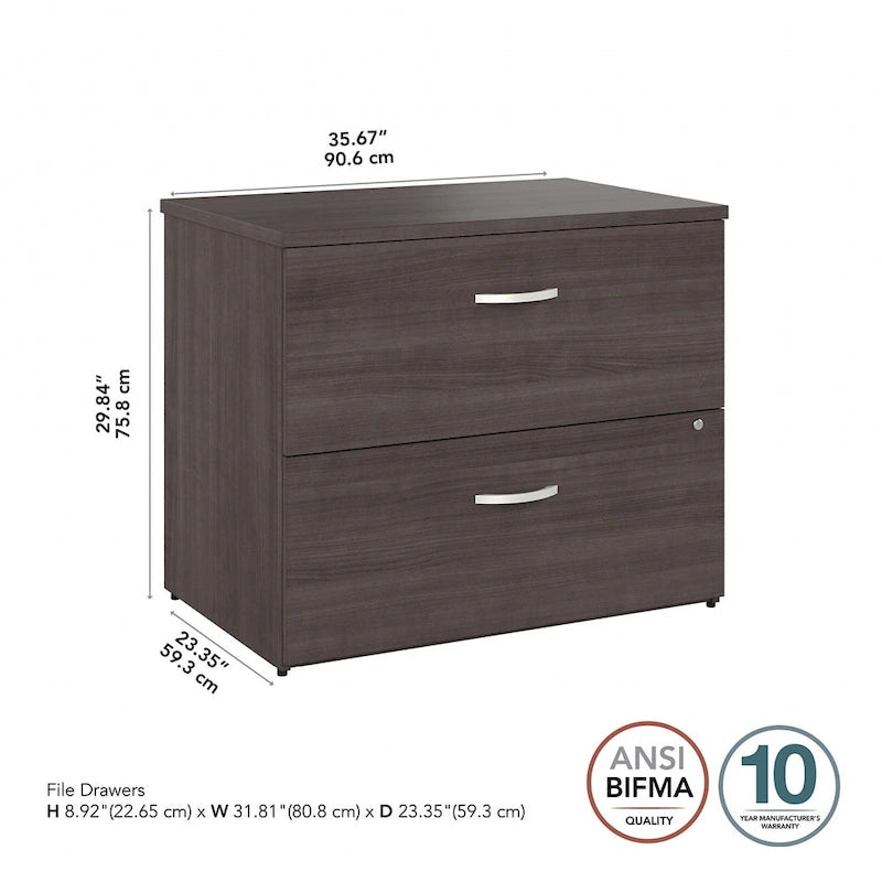 Studio A 2 Drawer Lateral File Cabinet by Bush Business Furniture