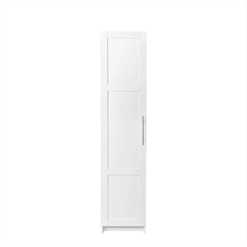Stackable Storage Cabinet, White