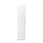 Stackable Storage Cabinet, White