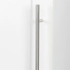 Stackable Storage Cabinet, White