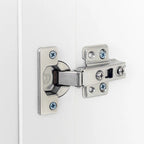 Stackable Storage Cabinet, White