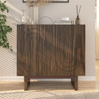 Clihome Furniture Wood 2-Door Accent Cabinet
