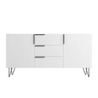 Manhattan Comfort Beekman 62.99 Sideboard with 4 Shelves