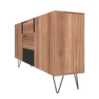 Manhattan Comfort Beekman 62.99 Sideboard with 4 Shelves