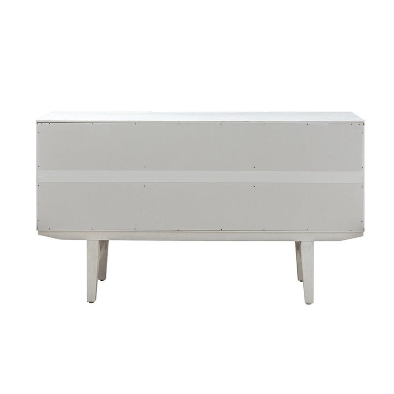 Joanna Modern Carved Geometric Patterns Sideboard By HULALAHOME