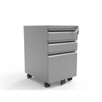 Maddox Modern Matte 3-Drawer Mobile File Cabinet by Furniture of America