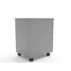 Maddox Modern Matte 3-Drawer Mobile File Cabinet by Furniture of America