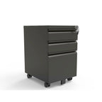 Maddox Modern Matte 3-Drawer Mobile File Cabinet by Furniture of America