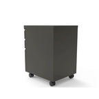 Maddox Modern Matte 3-Drawer Mobile File Cabinet by Furniture of America