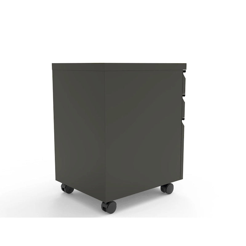 Maddox Modern Matte 3-Drawer Mobile File Cabinet by Furniture of America