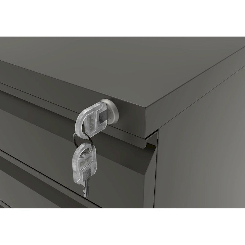 Maddox Modern Matte 3-Drawer Mobile File Cabinet by Furniture of America