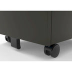 Maddox Modern Matte 3-Drawer Mobile File Cabinet by Furniture of America