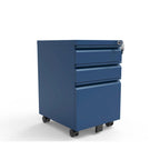 Maddox Modern Matte 3-Drawer Mobile File Cabinet by Furniture of America