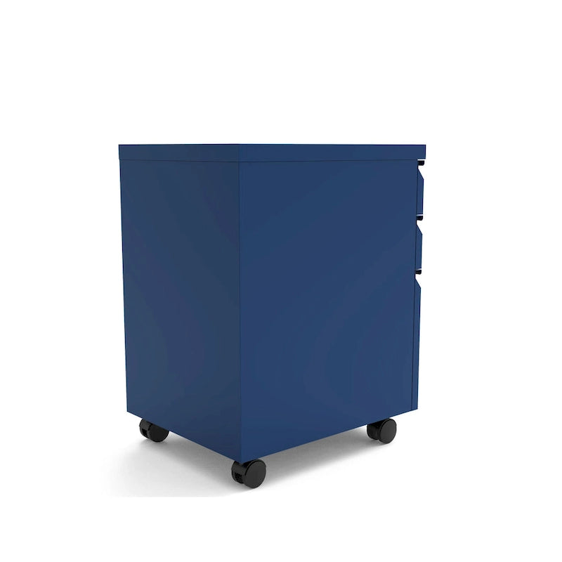 Maddox Modern Matte 3-Drawer Mobile File Cabinet by Furniture of America