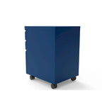 Maddox Modern Matte 3-Drawer Mobile File Cabinet by Furniture of America