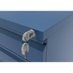 Maddox Modern Matte 3-Drawer Mobile File Cabinet by Furniture of America