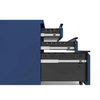 Maddox Modern Matte 3-Drawer Mobile File Cabinet by Furniture of America